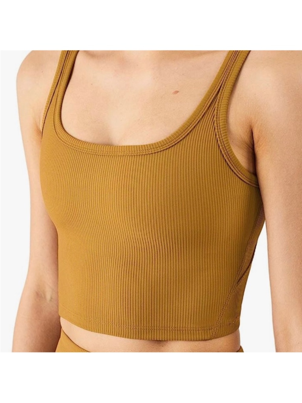 Aerie Offline Ribbed Crop Top Large